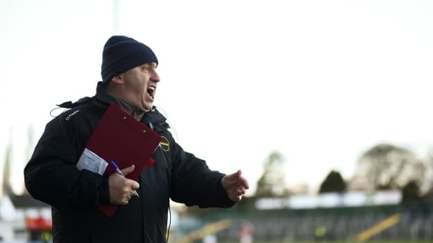 Carlow manager Turlough O'Brien.