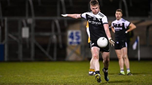 Paul Devlin scored four points for Kilcoo against Warrenpoint.