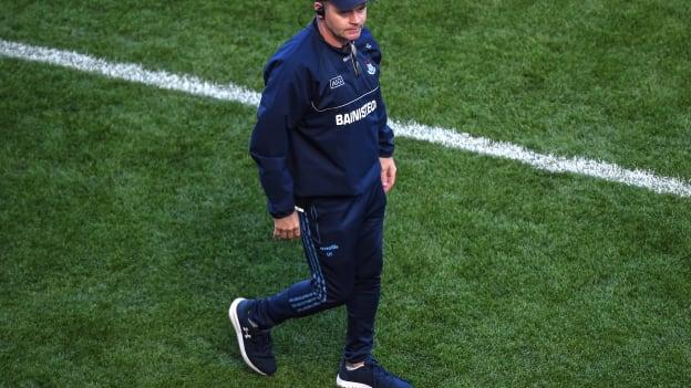 Dublin manager, Dessie Farrell, pictured during the All-Ireland SFC semi-final against Kerry.