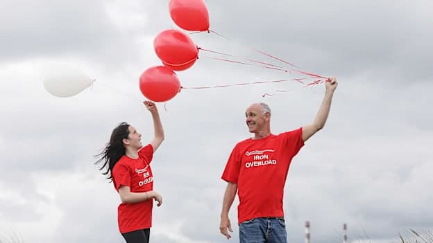 Former Meath footballer, David Beggy, pictured with his daughter Andrea. 