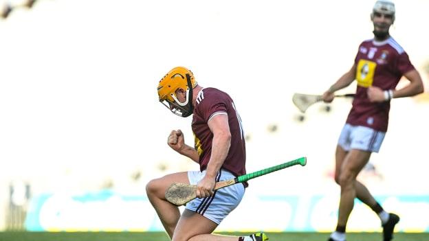 Davy Glennon came off the bench to score a crucial goal just before half-time at TEG Cusack Park this afternoon. 