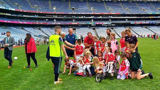 Members of Limerick club Oola pictured at last year's GAA for All Inclusion Day in Croke Park. 
