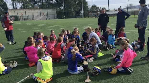 The number of young girls in the Castleknock GAA nursery has increased since Maria Bergin became the club's GPO.