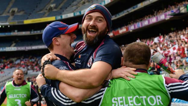 Johnny Greville guided Westmeath to All Ireland Premier Junior Camogie glory at Croke Park in 2017.