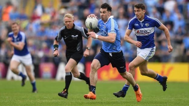 Dublin midfielder Michael Darragh MacAuley in action at Nowlan Park.