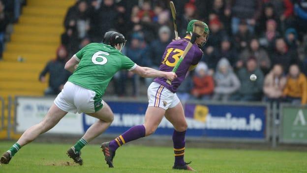 Wexford star Conor McDonald in Allianz Hurling League action.