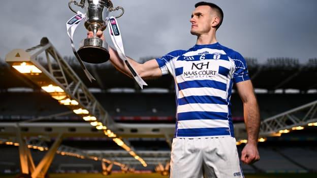 Naas captain Eoin Doyle pictured ahead of Saturday's AIB Leinster Club SFC Final against Kilmacud Crokes. Photo by Piaras Ó Mídheach/Sportsfile