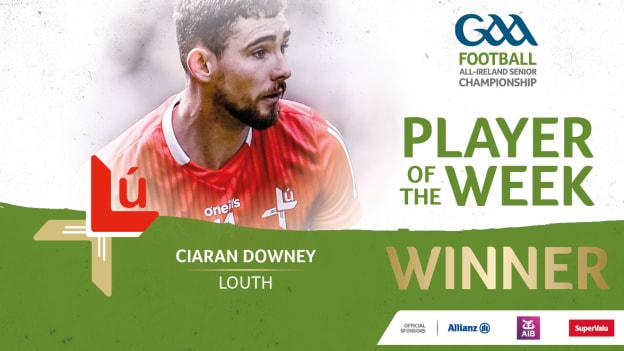 GAA.ie Footballer of the Week Ciarán Downey.