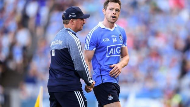 Dublin manager Jim Gavin and prolific forward Dean Rock.