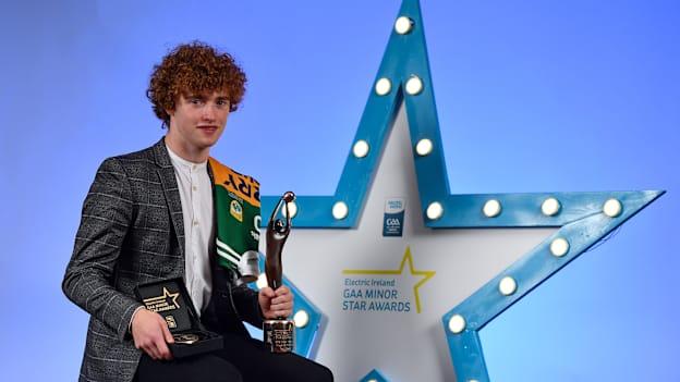 Kerry's Paul Walsh was voted Electric Ireland GAA Minor Footballer of the Year.
