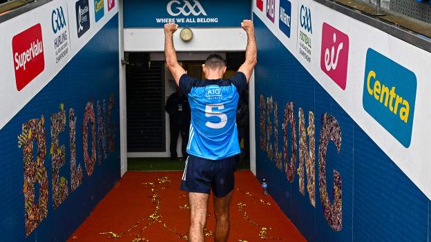 James McCarthy captained Dublin to All-Ireland SFC success at Croke Park. Photo by Ramsey Cardy/Sportsfile