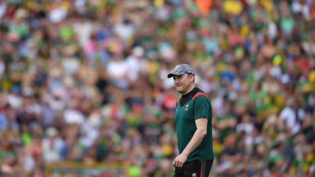 Mayo manager James Horan pictured at Fitzgerald Stadium last weekend.