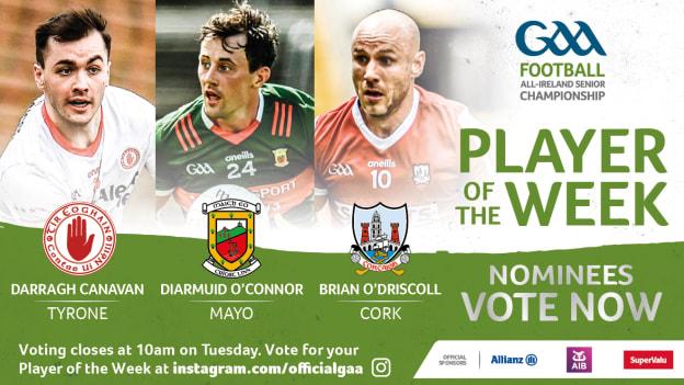 GAA.ie Footballer of the Week nominees.