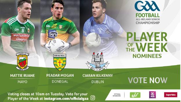GAA.ie Footballer of the Week nominations.