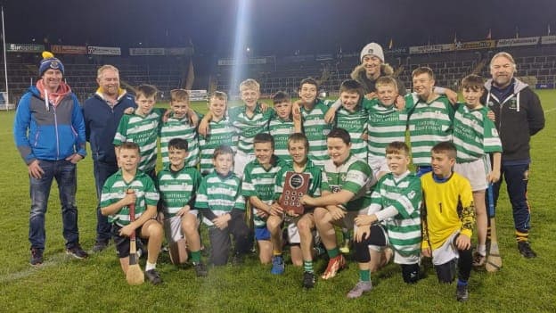 The Cootehill Celtic U-13 hurlers who defeated Cavan Gaels in the Cavan Hurling Shield Final last Monday. 