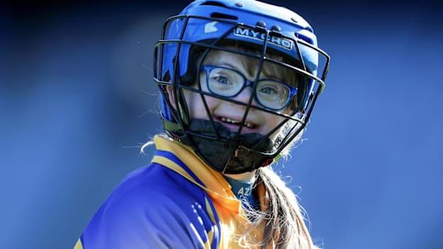 Ailis Malone pictured in action for St. Ryanagh's when they played in Croke Park on All-Ireland Club Final day. 