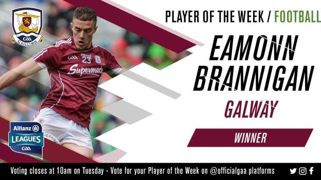 GAA.ie Footballer of the Week Eamonn Brannigan.