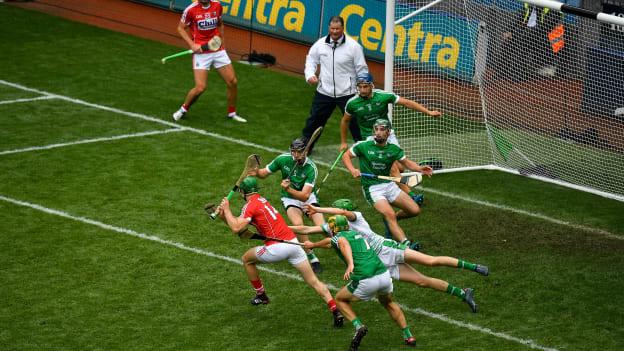 Limerick goalkeeper Nickie Quaid produced a fantastic save to deny Seamus Harnedy in the All-Ireland SHC semi-final.