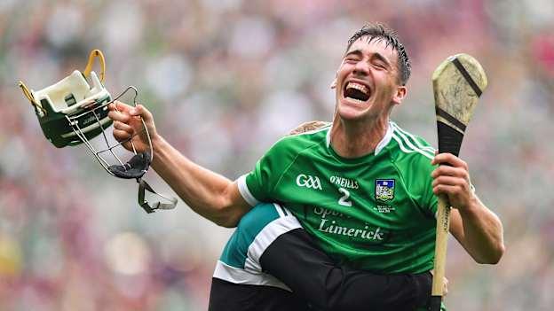 Brendan Moran's picture of Limerick's Sean Finn following the 2018 All Ireland SHC Final at Croke Park.