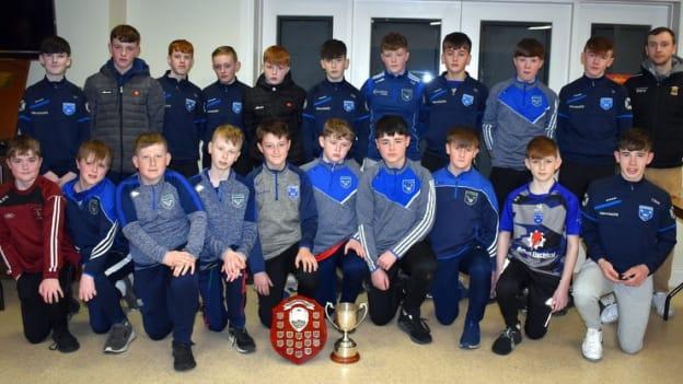 The Claremorris team that won the 2019 Mayo U-13 Hurling League.