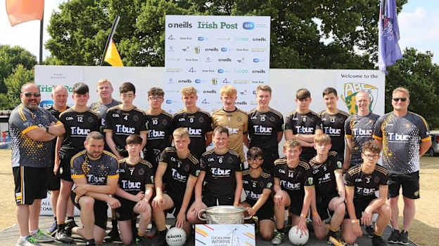 Ballymoney Cúchulainns pictured at the All Britain Championships in London.