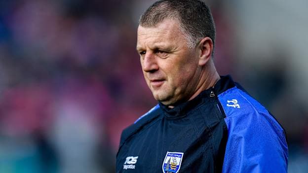 Paraic Fanning has stepped down as Waterford hurling manager after one year in charge. 