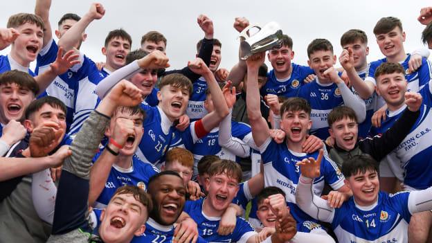 Midleton CBS reclaimed the Dr Harty Cup last Saturday at Pairc Ui Rinn.