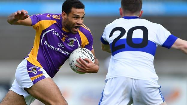 Craig Dias, Kilmacud Crokes, in Dublin SFC action against St Vincent's at Parnell Park.