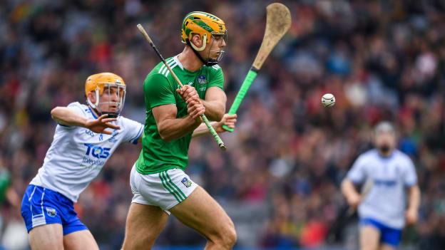 Dan Morrissey in action during the Allianz Hurling League Final against Waterford at Croke Park.