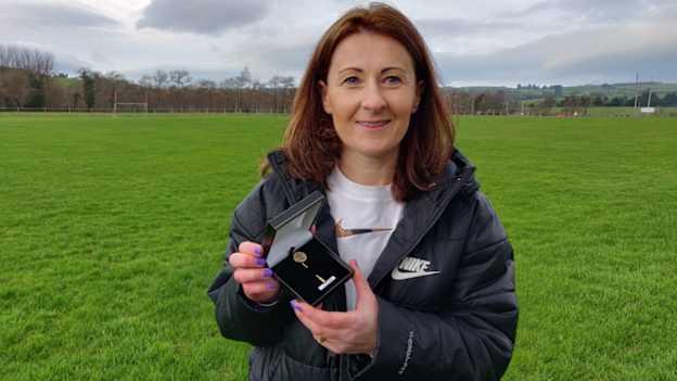 Ladies Football Award winner, Fiona Crotty. 