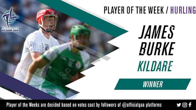 GAA.ie Hurler of the Week James Burke.