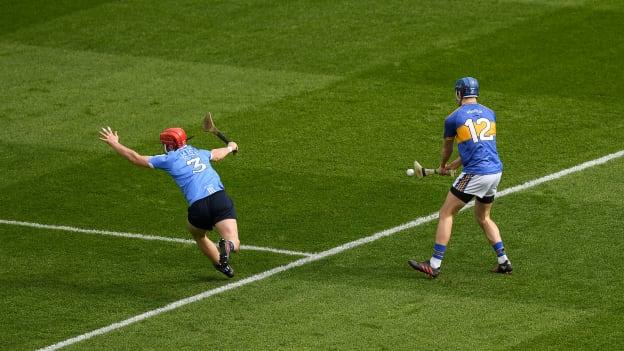 John McGrath netted a first half goal for Tipperary against Dublin at Croke Park.