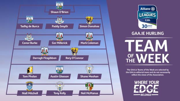 This week's GAA.ie Hurling Team of the Week.