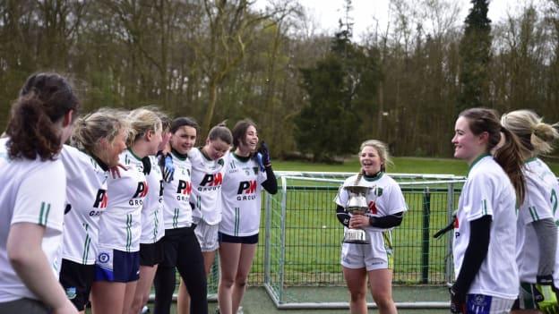 The victorious Groningen Gaels women's team. 