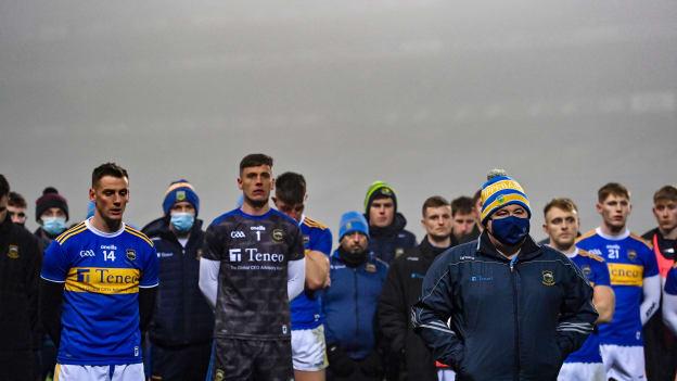 The Tipperary team following the All Ireland SFC semi-final defeat against Mayo.