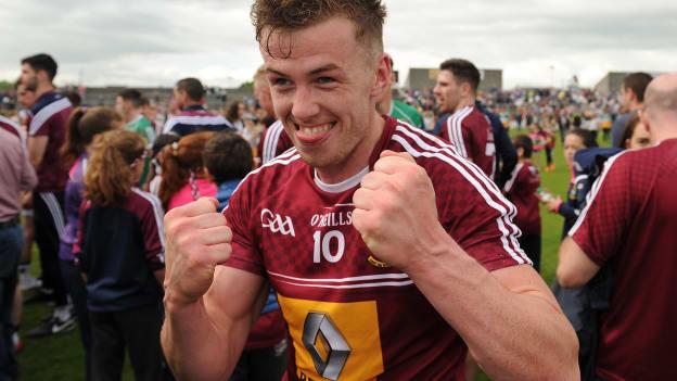 Ger Egan celebrating in Mullingar.