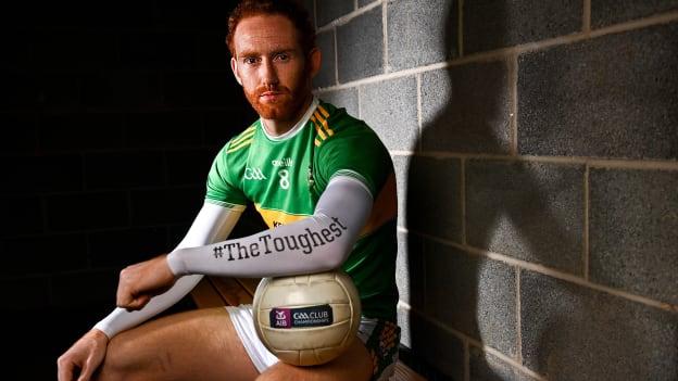 Watty Graham’s Glen and Derry footballer Conor Glass in attendance at the launch of this year’s AIB GAA Club Championships and AIB Camogie Club Championships, that will see AIB celebrating #TheToughest players of all: those who don’t quit, who keep going and persevere no matter what. These characteristics define the players who come back year after year and show up for their club when it matters most. 
