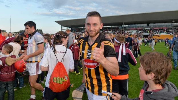 Conor Fogarty pictured after victory over Galway in the 2014 Leinster SHC semi-final replay. 