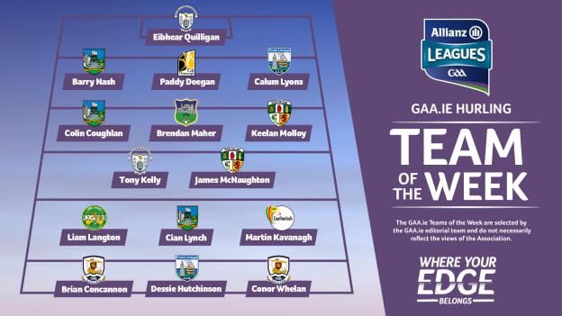 This week's GAA.ie Hurling Team of the Week.