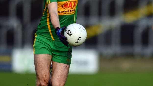 The experienced Niall McNamee in action for Rhode.