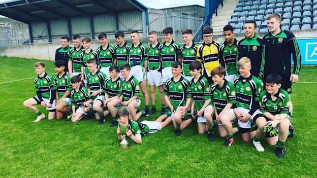 The Erins Isle team that won the Dublin 2019 Féile Peil na nÓg Division 2 title. 