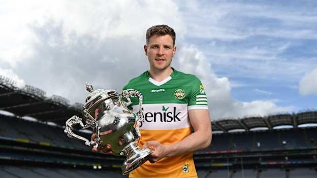 Johnny Moloney, Uíbh Fhailí, le Corn Tailteann i bPáirc an Chrócaigh Dé Luain seo caite, 16 Bealtaine
