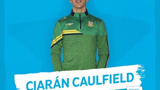 Meath Minor and Trim GAA wing back, Ciarán Caulfield, is the Leinster winner of the Electric Ireland GAA Minor Special Recognition Award 
