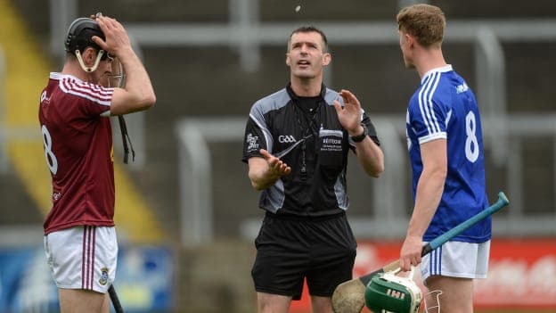 Ross King before the 2017 Leinster SHC clash against Westmeath.