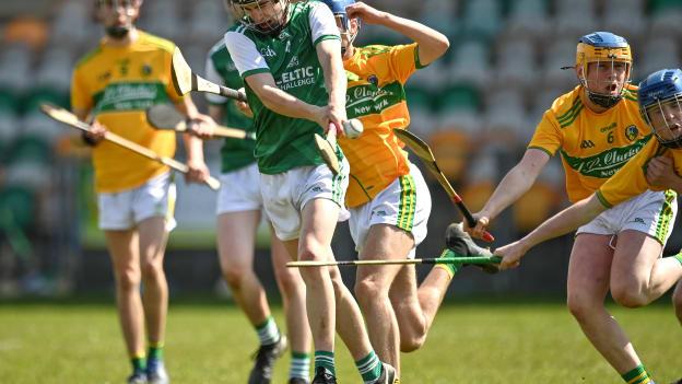 Dara Flanagan of Fermanagh during the Electric Ireland Celtic Challenge Round 3 match between Leitrim and Fermanagh at Avant Money Páirc Seán Mac Diarmada, Carrick-on-Shannon in Leitrim. 