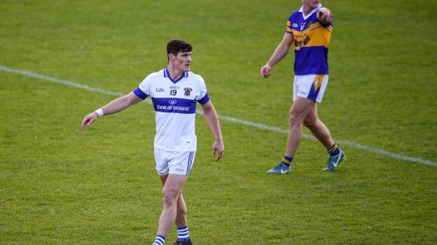 Diarmuid Connolly of St. Vincent's and Ciaran Kilkenny of Castleknock pictured during their Dublin SFC Quarter-Final clash at Parnell Park. 