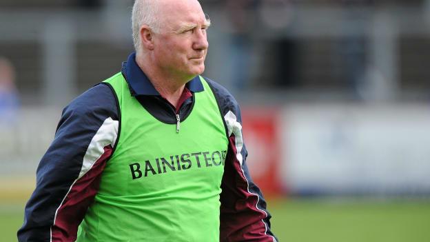 Eoghan Rua Coleraine manager Sean McGoldrick.