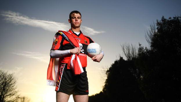 Cian Kiely of UCC and Cork in attendance at the launch of Electric Ireland’s Sigerson, Fitzgibbon and Higher Education Championships announcement at Clanna Gael GAA Club in Dublin.
