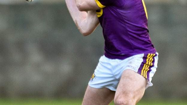 Paudie Foley impressed for Wexford against Kilkenny in a Bord Na Mona Walsh Cup Semi-Final last weekend.