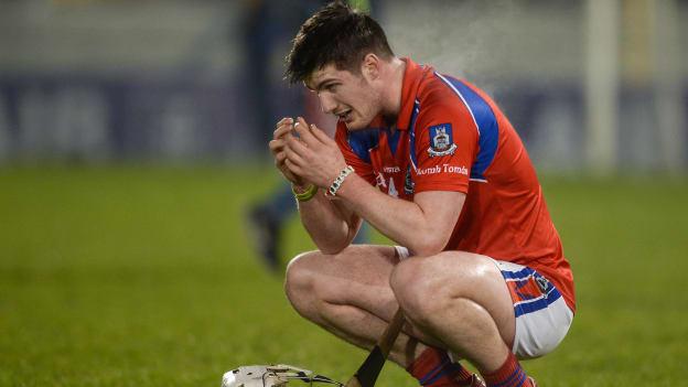 Eanna Burke following St Thomas' AIB All Ireland Club SHC Semi-Final defeat against Ballyea in 2017.